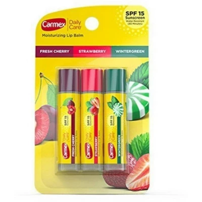 Carmex Daily Care Lip Balm SPF15 Assorted, 3 Ct 7 Carmex Daily Care Lip Balm SPF15 Assorted, 3 Ct - Image 5