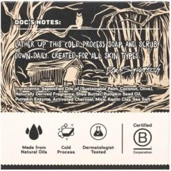 DR. SQUATCH Men's All Natural Bar Soap - Headless Rinse - 5oz