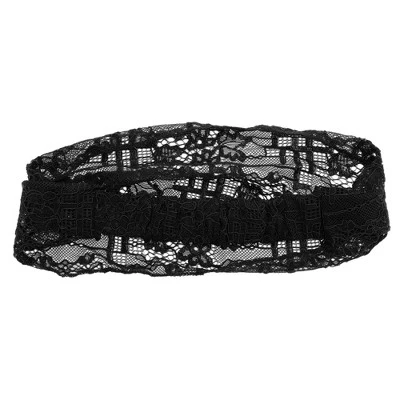 Unique Bargains Women's Breathable Lace Wide Headband 1 Pc 4 Unique Bargains Women's Breathable Lace Wide Headband 1 Pc - Image 2