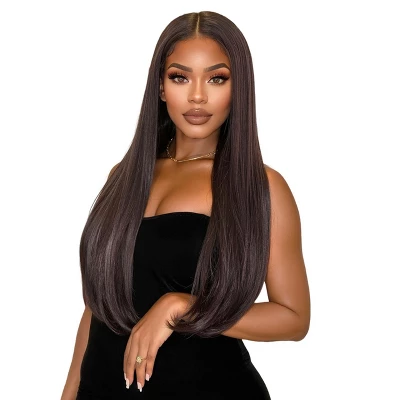Jessie's Wig Straight Wig Heat Resistant Middle Length Synthetic Hair 13x3.5 Lace Wigs Brown Color 22 Inch 1 Pc/Pack 10 Jessie's Wig Straight Wig Heat Resistant Middle Length Synthetic Hair 13x3.5 Lace Wigs Brown Color 22 Inch 1 Pc/Pack - Image 8