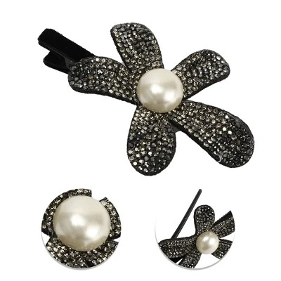 Unique Bargains Women's Fashion Elegant Rhinestones Hair Clips 2 Pcs 5 Unique Bargains Women's Fashion Elegant Rhinestones Hair Clips 2 Pcs - Image 3