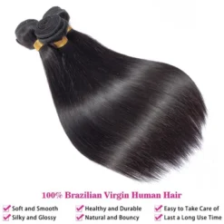 Jessie's Wig 12-30 Inch Grade S Straight Human Hair Bundles 95g For Thin Hair Straight #1b Natural Black 1Pcs/Pack -Glow Up Beauty Store GUEST a011d18d abd9 4d9f 8ec6 76edfff4909d