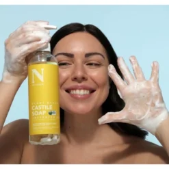 Dr. Natural Castile Liquid Soap - Multi-Use Body Wash, Shampoo And Face Wash - Body Soap For Skin, Hair, Pets And Home - Unscented Baby - 16 Oz -Glow Up Beauty Store GUEST a01c3a67 ddf1 4094 84ed 103fe8fccf6e