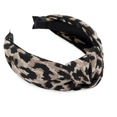 Shiraleah Leopard Knotted Headband 7 Shiraleah Leopard Knotted Headband - Image 5