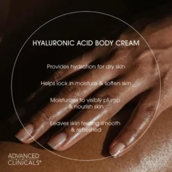 Advanced Clinicals Hyaluronic Acid Body Cream & Hyaluronic Acid Facial Serum Skin Care Bundle, 2 Piece Set -Glow Up Beauty Store GUEST a441dafd 76f9 4ed1 aaf6 5b11fd2e77be 1