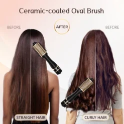 NICEBAY Hair Dryer Brush Blow Dryer Brush In One, Hot Hair Brush Styler Volumizer Oval Titanium Barrel, Hot Air Straightener For Smooth Frizz-Free 10 NICEBAY Hair Dryer Brush Blow Dryer Brush In One, Hot Hair Brush Styler Volumizer Oval Titanium Barrel, Hot Air Straightener For Smooth Frizz-Free -Glow Up Beauty Store GUEST a9a92f63 39d1 40d3 86de 75e6c8d90fb6