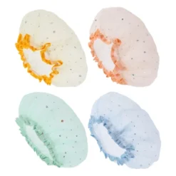 Unique Bargains Women's Portable Shower Cap Multicolor 4 Pcs 7 Unique Bargains Women's Portable Shower Cap Multicolor 4 Pcs -Glow Up Beauty Store GUEST ac5da787 c2a1 4dd4 9677 b3e2529e6e12