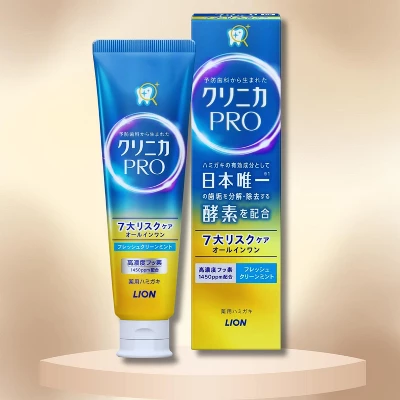 Lion Clinica Pro All In One Toothpaste Fresh Clean (3.35 Oz) - Fights Cavities & Gum Disease, Plaque-Free Teeth 3 Lion Clinica Pro All In One Toothpaste Fresh Clean (3.35 Oz) - Fights Cavities & Gum Disease, Plaque-Free Teeth