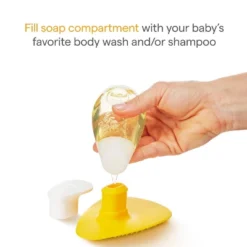 Munchkin Squeeze And Scrub Silicone Bath Brush With Soap Dispenser -Glow Up Beauty Store GUEST b01afb1d 0d21 4bec 82b7 dc548cf9674d