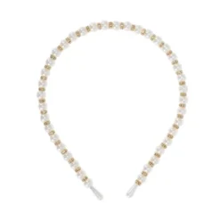 Unique Bargains Women's Cute Pearl Rhinestone Headbands White 1 Pc -Glow Up Beauty Store GUEST b02bfcfe 002a 46bd a30d 202e89ee604f