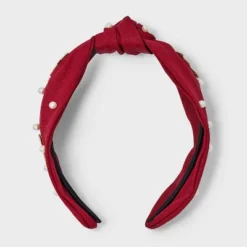 Sports Helmet Game Day Embellished Top Knot Headband - Universal Thread™ Red -Glow Up Beauty Store GUEST b2e3951c d330 4146 afff 1122fc777043