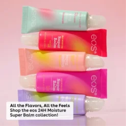Eos 24H Moisture Super Balm - Strawberry Sorbet - 0.35 Fl Oz -Glow Up Beauty Store GUEST b40160f1 7d14 4c82 91b9 b07e167fc6b1