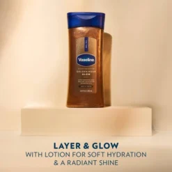 Vaseline® Vaseline Glazed & Glisten Vanilla Cocoa Shimmering Gel Body Oil - Golden Hour Glow - 6.8 Fl Oz -Glow Up Beauty Store GUEST b42b7633 c3af 461b 9ff4 c69a619d109c