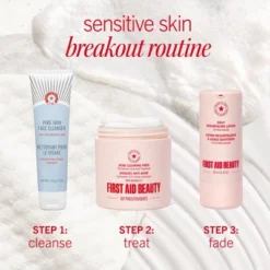 FIRST AID BEAUTY Daily Acne Clearing Pads With 2% Salicylic Acid - 60ct - Ulta Beauty -Glow Up Beauty Store GUEST b42fcd1a d672 4552 93ff 9c2bd7329c0f