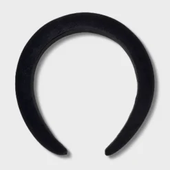 Velvet Padded Headband - A New Day™ Black -Glow Up Beauty Store GUEST b552a6e7 577d 4f03 b575 c310849e922c