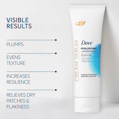 Dove Beauty Hyaluronic And Hydration With Pro-Ceramides And Collagen Peptides Body Lotion - 8 Fl Oz 4 Dove Beauty Hyaluronic And Hydration With Pro-Ceramides And Collagen Peptides Body Lotion - 8 Fl Oz - Image 2