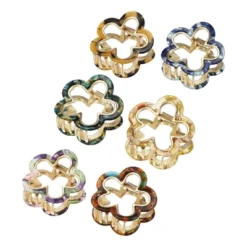 Unique Bargains Women's Acrylic Flower Hair Claw Clip 1.97"x1.77"x1.30" Multicolor 6 Pcs -Glow Up Beauty Store GUEST b908ffaf a621 4d9f aa5a f3d080277f99