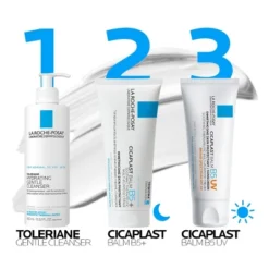 LA ROCHE-POSAY La Roche Posay Cicaplast B5 OTC Soothing Therapeutic Muti-Purpose Cream - 3.38 Fl Oz -Glow Up Beauty Store GUEST ba995231 c451 4206 980c 645506e8026c