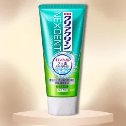 Kao Clear Clean Nexdent Toothpaste Pure Mint | Remove Dental Plaque And Dental Plaque With Fine Granules- (4.23 Oz)