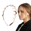Unique Bargains Women's Cute Big Wave Headbands 1Pc