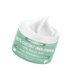 Grocerism 50% Coconut Urea Cream & 2% Salicylic Acid Cream - Callus & Crack Repair For Feet & Hands - Moisturizing Cream -Glow Up Beauty Store GUEST be14db8d 81a0 4481 8ac4 51342d61a789