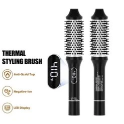 NICEBAY Heated Round Brush, Thermal Styling Brush, Thermal Brush, Electric Curling Brush With 6 Temp Settings -Glow Up Beauty Store GUEST bf860d3c 6105 476d 83c1 3e62a9bcbdcb