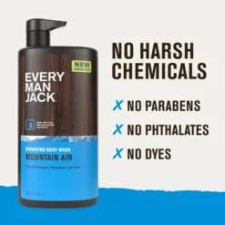 Every Man Jack Body Wash - Mountain Air - 28.8 Fl Oz -Glow Up Beauty Store GUEST c2a7f8fd 8730 43fb b466 6f314842fe5a