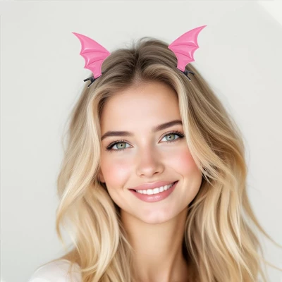 Unique Bargains Women's Halloween Bat Duckbill Clip 1 Pair 3 Unique Bargains Women's Halloween Bat Duckbill Clip 1 Pair