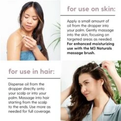 M3 Batana Oil, Unrefined Batana Hair Oil For Healthy Skin & Collagen Production, Moisturizes Scalp & Promotes Hair Strength, 2 Fl Oz -Glow Up Beauty Store GUEST c49baca2 f7a2 4b44 9cdb 4f7830c40e00