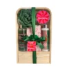 Elegant Modern 6-piece Strawberry Bath And Body Gift Set In A Natural Wood Curio -Glow Up Beauty Store GUEST c5419f14 3e8c 4f53 8dbf 84bbe93053a1