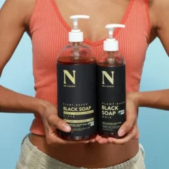 Dr. Natural Multi-Purpose Black Liquid Soap - Natural West African Body Wash - Gentle Hand Soap - Deep Moisturizer, Fights Acne - 32 Oz -Glow Up Beauty Store GUEST c6fab7fb aee7 40a9 95ab 85e1e58a7111