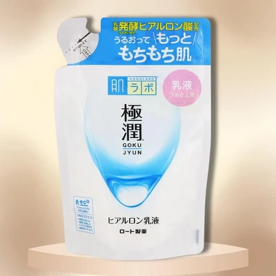 Rohto Mentholatum Hada Labo Gokujyun Hyaluronic Acid Hydrating Milk Refill | Hydrates Skin And Helps Preserve Moisture Balance.- (4.7 Oz) 3 Rohto Mentholatum Hada Labo Gokujyun Hyaluronic Acid Hydrating Milk Refill | Hydrates Skin And Helps Preserve Moisture Balance.- (4.7 Oz)