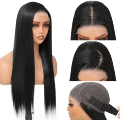Jessie's Wig 10-30Inch Lace Frontal Straight Glueless Wig 5X6 Lace Natural Black 1 Pc/Pack -Glow Up Beauty Store GUEST cc4d7b08 7063 4368 b147 b42357281ef0