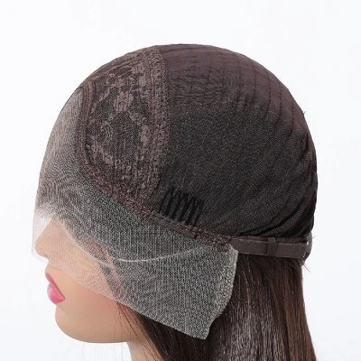 Jessie's Wig Straight Wig Heat Resistant Middle Length Synthetic Hair 13x3.5 Lace Wigs Brown Color 22 Inch 1 Pc/Pack 12 Jessie's Wig Straight Wig Heat Resistant Middle Length Synthetic Hair 13x3.5 Lace Wigs Brown Color 22 Inch 1 Pc/Pack - Image 10