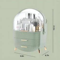 Dustproof Acryl Makeup Organizer With 2 Drawers 1 Large Storage Space -Glow Up Beauty Store GUEST cf6f636b 5e32 4e0f 9efd ec30b00bd359