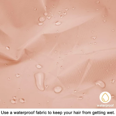 Reusable Shower Cap For Women, Large Waterproof Shower Essentials Bonnet Washable Elastic Band Bath Hair Wrap Hat 7 Reusable Shower Cap For Women, Large Waterproof Shower Essentials Bonnet Washable Elastic Band Bath Hair Wrap Hat - Image 5