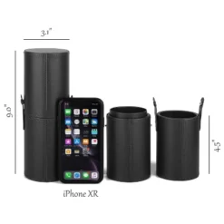 Narwey Makeup Brush Holder Travel Brushes Case Bag Cup Storage Dustproof For Women (Black) -Glow Up Beauty Store GUEST d1a1372b 051d 4d70 aaf3 d568771b14f7