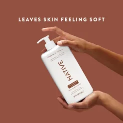 Native Body Lotion Pump - Coconut & Vanilla - 36 Fl Oz