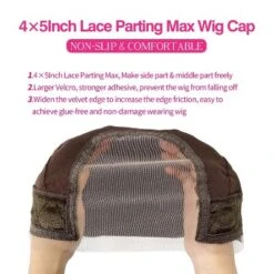 Labhairs Brown Wig Grip Cap, 4x5 Inch, Breathable & Lightweight, No Glue Needed, Secure Hold, Reusable -Glow Up Beauty Store GUEST d34bae70 eb6e 4b30 91a9 e5757957e9fb