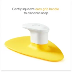 Munchkin Squeeze And Scrub Silicone Bath Brush With Soap Dispenser -Glow Up Beauty Store GUEST d397db9c 4a10 4cc7 a6d3 cfaa3ddbe742