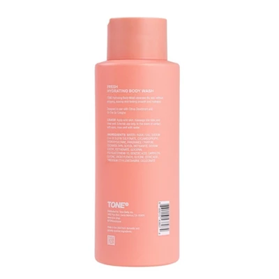 TONE By AMP Hydrating Body Wash - Citrus - 500ml 9 TONE By AMP Hydrating Body Wash - Citrus - 500ml - Image 7