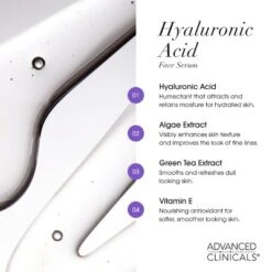 Advanced Clinicals Hyaluronic Acid Body Cream & Hyaluronic Acid Facial Serum Skin Care Bundle, 2 Piece Set -Glow Up Beauty Store GUEST d64cf411 9d71 4b96 a567 5a1700a3f5a9 2