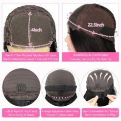 Jessie's Wig 18-38 Inch Loose Deep Glueless Wig 4X4 Pre Cut Lace Natural Black 1 Pc/Pack -Glow Up Beauty Store GUEST d6cd063f 3050 4b4e 93d7 5c348f7d066e