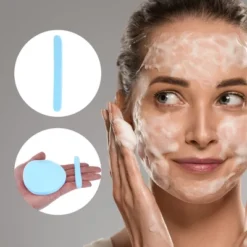 Unique Bargains Portable Compressed Facial Sponge 5 Pcs