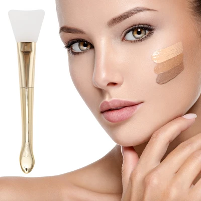 Unique Bargains Shape Facial Mask Brush 5.71" Length 2 Pcs 3 Unique Bargains Shape Facial Mask Brush 5.71" Length 2 Pcs