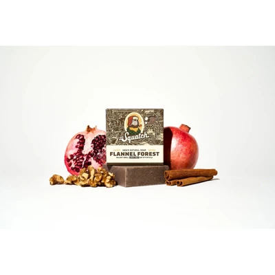 DR. SQUATCH Men's All Natural Bar Soap - Flannel Forest - 5oz 9 DR. SQUATCH Men's All Natural Bar Soap - Flannel Forest - 5oz - Image 7