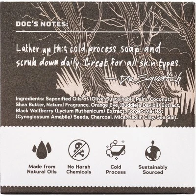 DR. SQUATCH Men's All Natural Bar Soap - Werewolf Wash - 5oz 3 DR. SQUATCH Men's All Natural Bar Soap - Werewolf Wash - 5oz