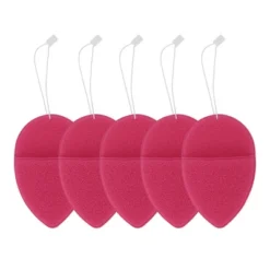 Unique Bargains Teardrop-shaped Compressed Facial Sponge 5 Pcs -Glow Up Beauty Store GUEST e19d8c5f 6c5d 4e2e a6e0 e4d05c40d723