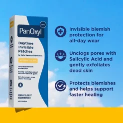 PanOxyl Daytime Invisible Blemish Patches With Salicylic Acid - 40ct 14 PanOxyl Daytime Invisible Blemish Patches With Salicylic Acid - 40ct -Glow Up Beauty Store GUEST e3453438 6ab5 46d3 9769 4ff82d23ffd1
