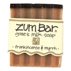Zum Goat's Milk Soap Frankincense And Myrrh - Case Of 6/3 Oz